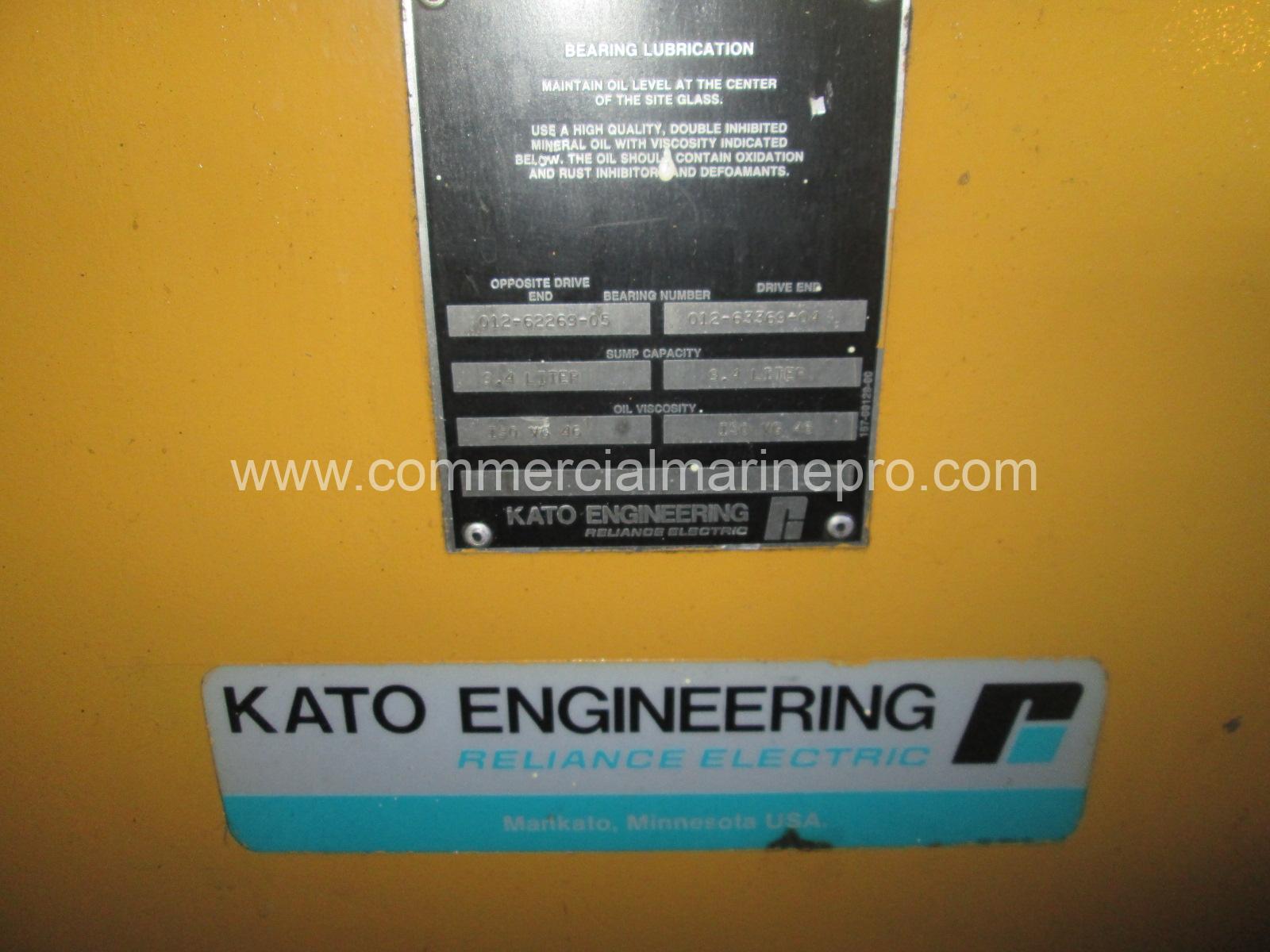 Pair CAT 3612 Marine Engines