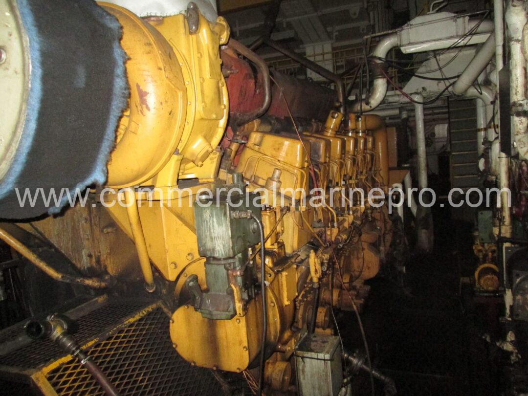 Pair CAT 3612 Marine Engines