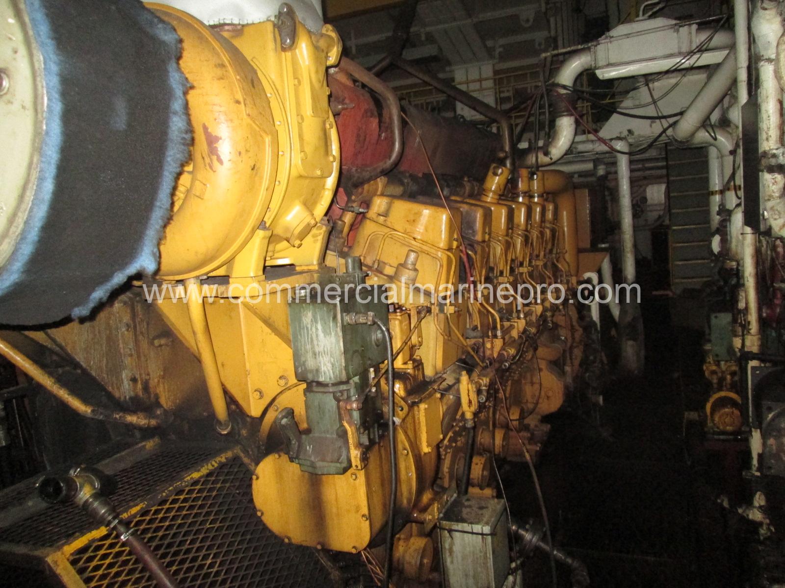 Pair CAT 3612 Marine Engines