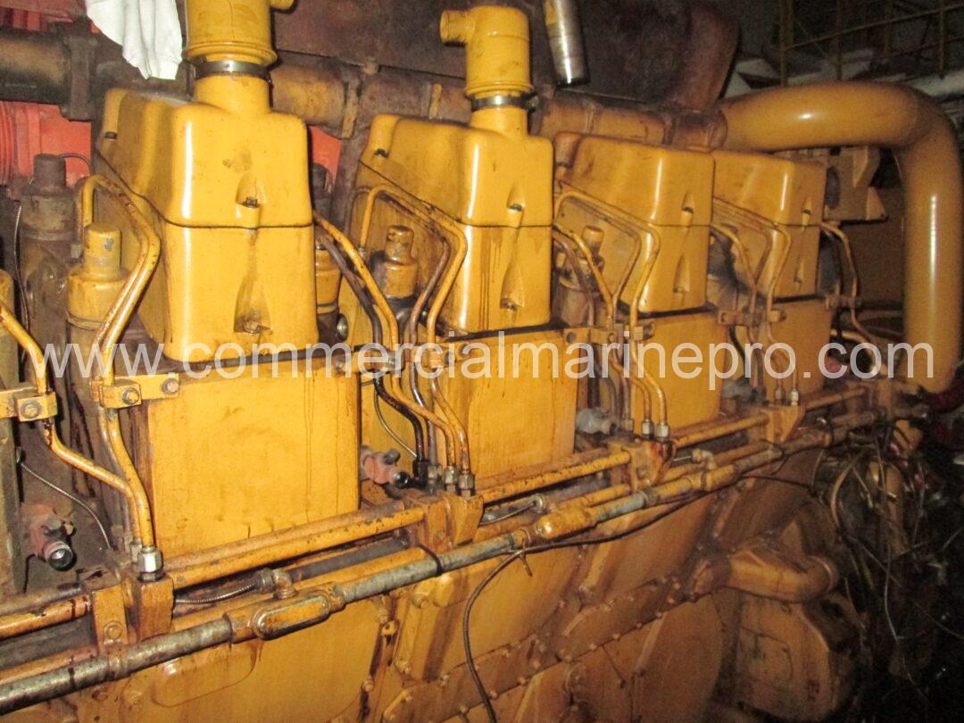 Pair CAT 3612 Marine Engines