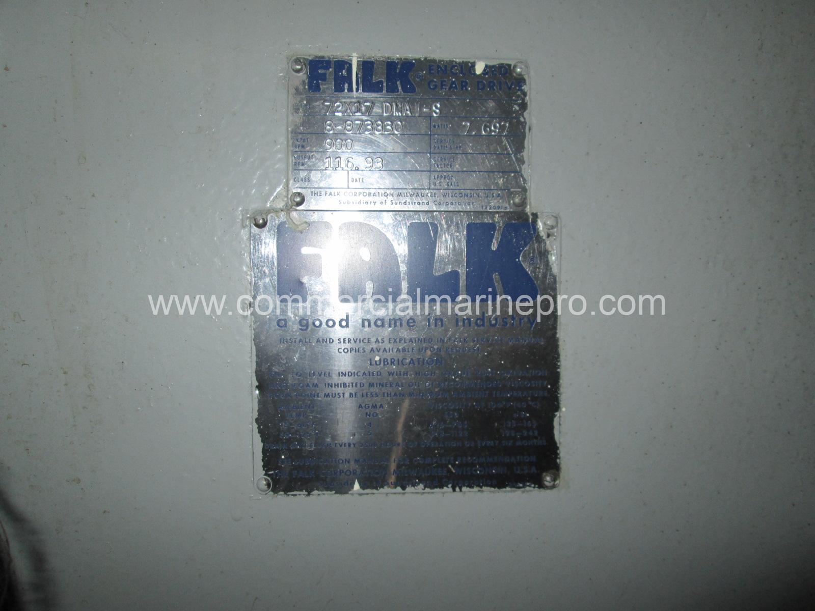 Pair CAT 3612 Marine Engines