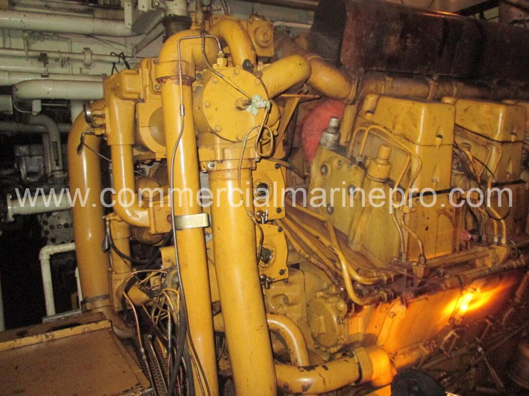 Pair CAT 3612 Marine Engines