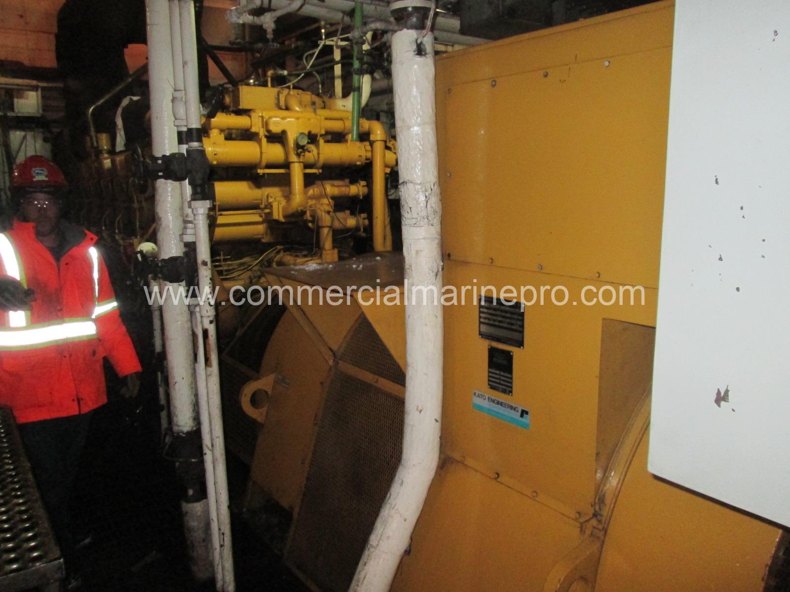 Pair CAT 3612 Marine Engines
