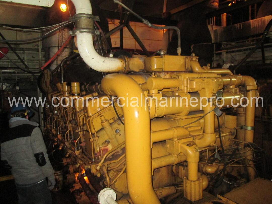 Pair CAT 3612 Marine Engines