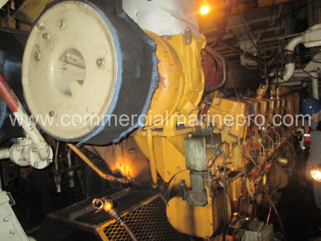 Pair CAT 3612 Marine Engines