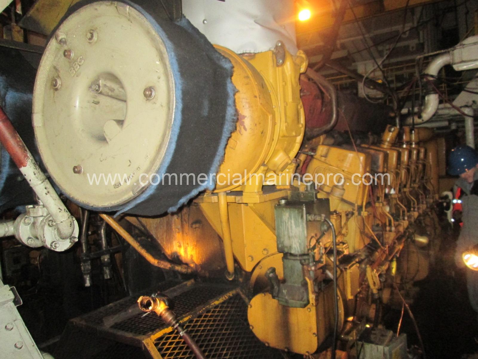 Pair CAT 3612 Marine Engines