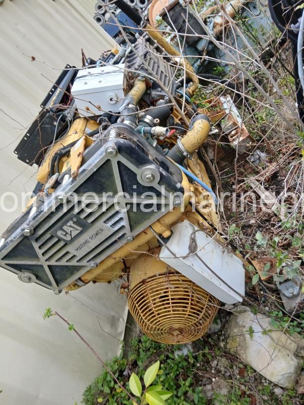 Pair CAT 3406E Marine Engines - RTOs - 600HP - Image 5