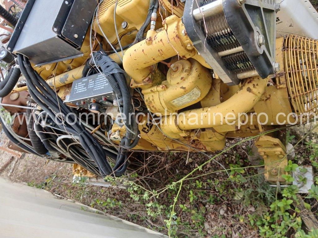 Pair CAT 3406E Marine Engines - RTOs - 600HP - Image 3