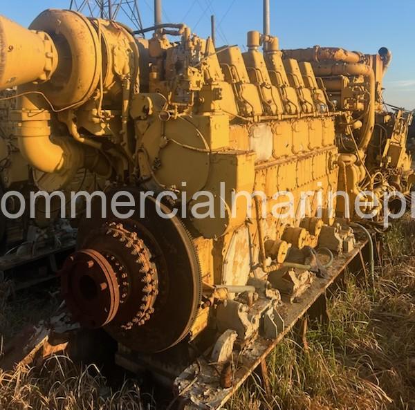 Pair CAT 3606 Marine Engines - Low Hours