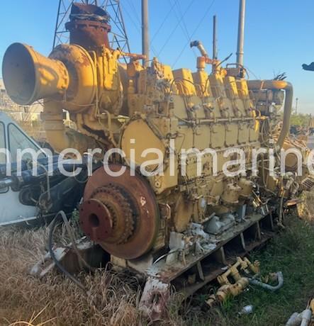 Pair CAT 3606 Marine Engines - Low Hours
