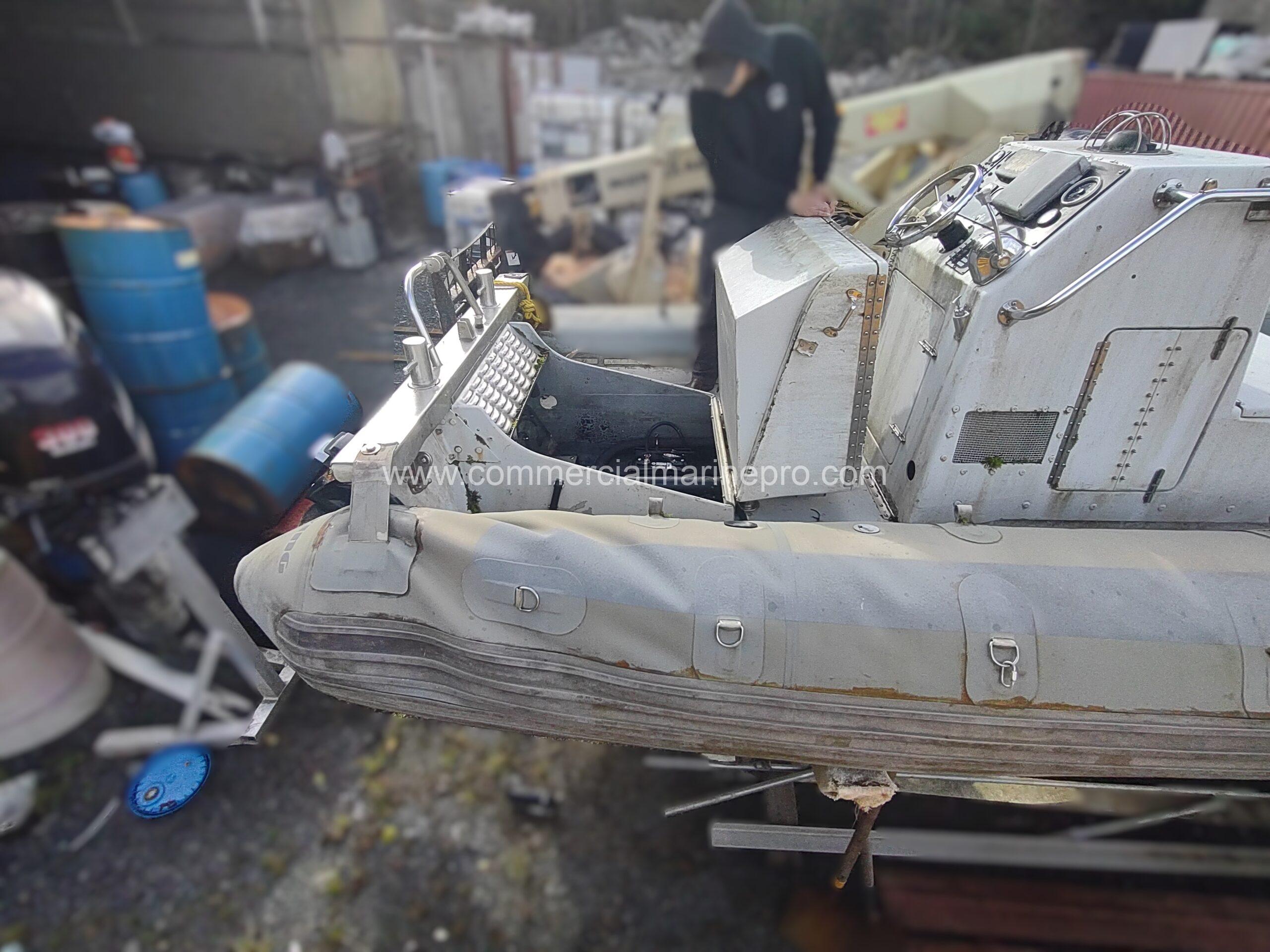 Navy Willard 24’ RIB with Ridged Hull Inflatables