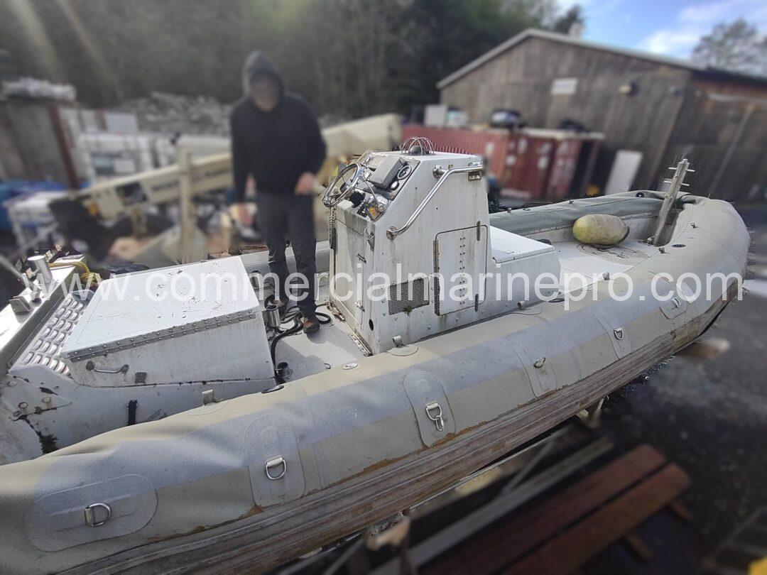 Pac 24 Rib Navy Willard 24’ RIB with Ridged Hull Inflatables – Commercial Marine Pro