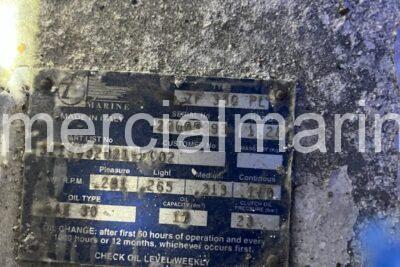 Pair ZF 350 PL marine gears 1.28 to 1 ratio RTO