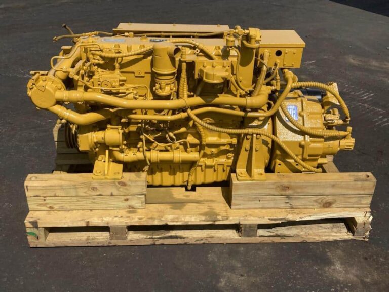 Single CAT 3126 Marine Engine 470HP w 291 hours and ZF gear