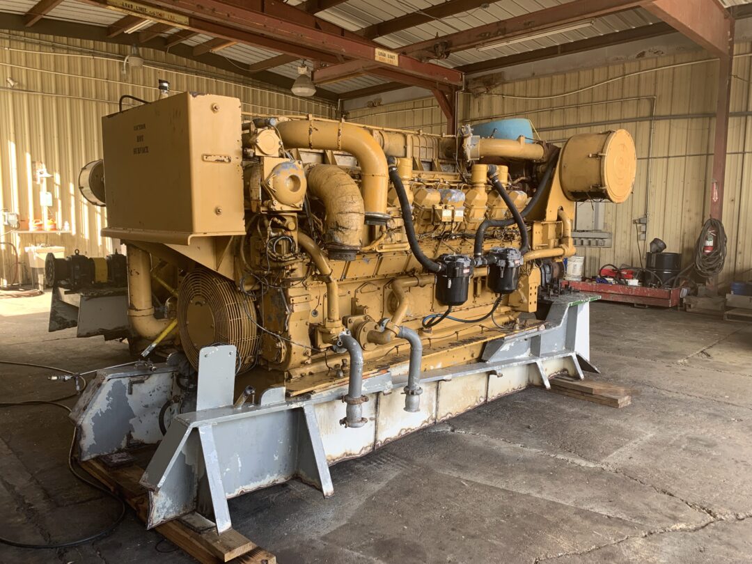 Pair of CAT 3516B Marine Engines w 1771KW at 1600RPM
