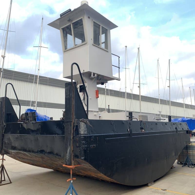 25x14 truckable pushboat