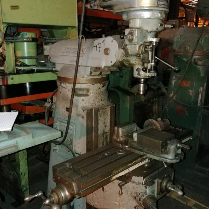 Bridge Port Press Milling Machine Commercial Marine Pro