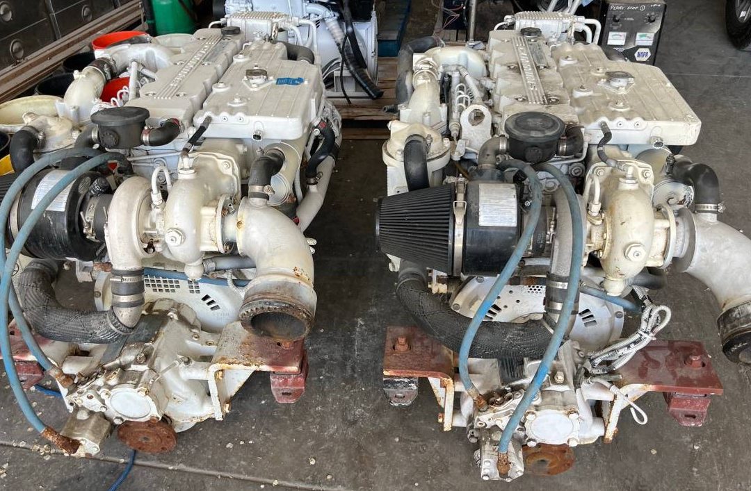 Pair Cummins QSB Marine Propulsion 380HP - Commercial Marine Pro