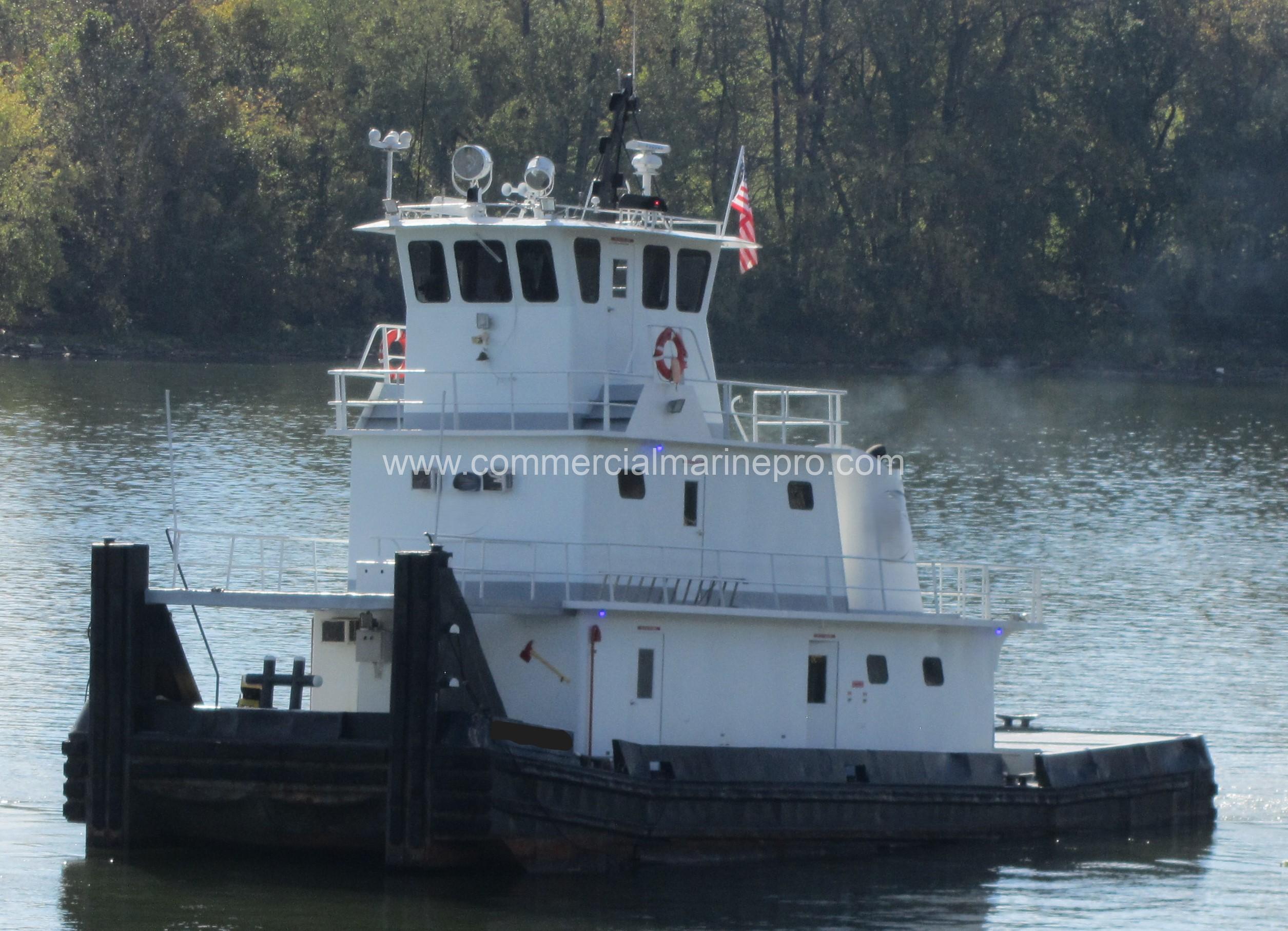 1250HP Push Boat Twin Screw