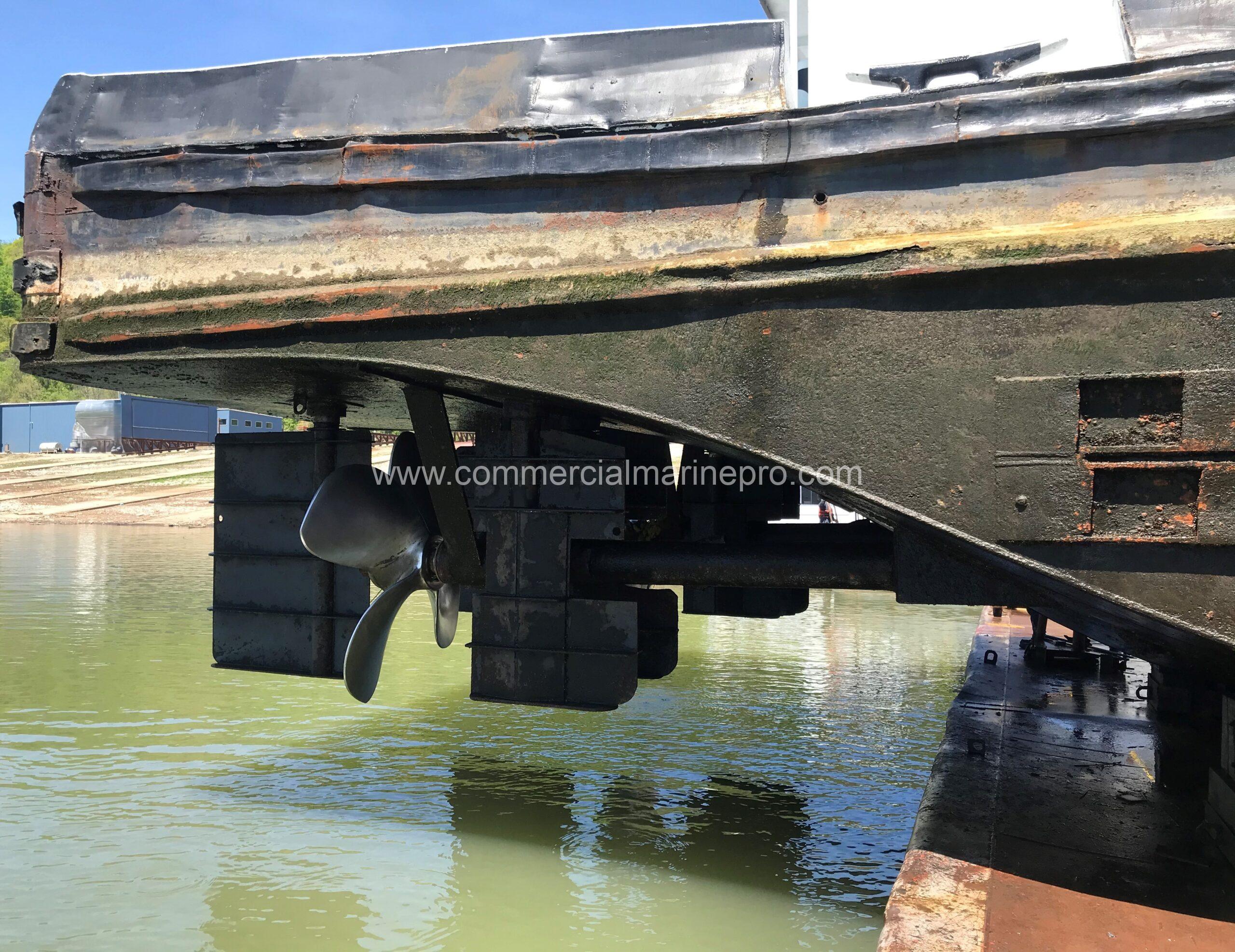 1250HP Push Boat Twin Screw