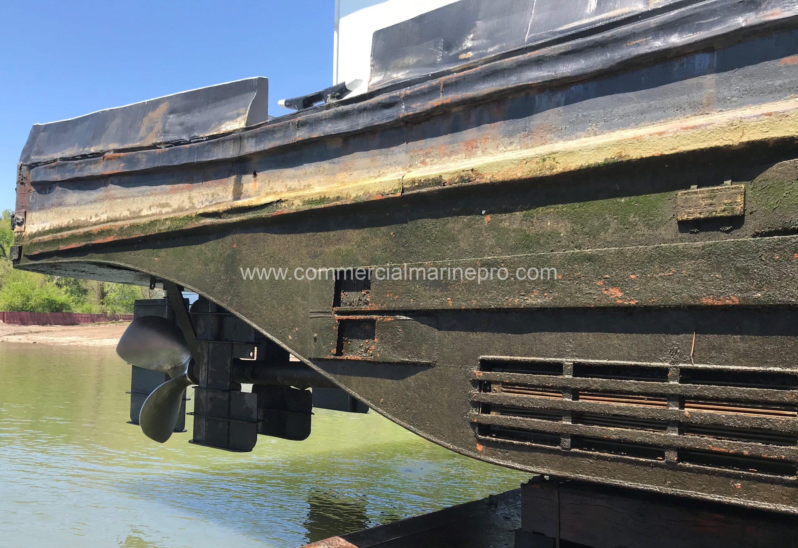 1250HP Push Boat Twin Screw