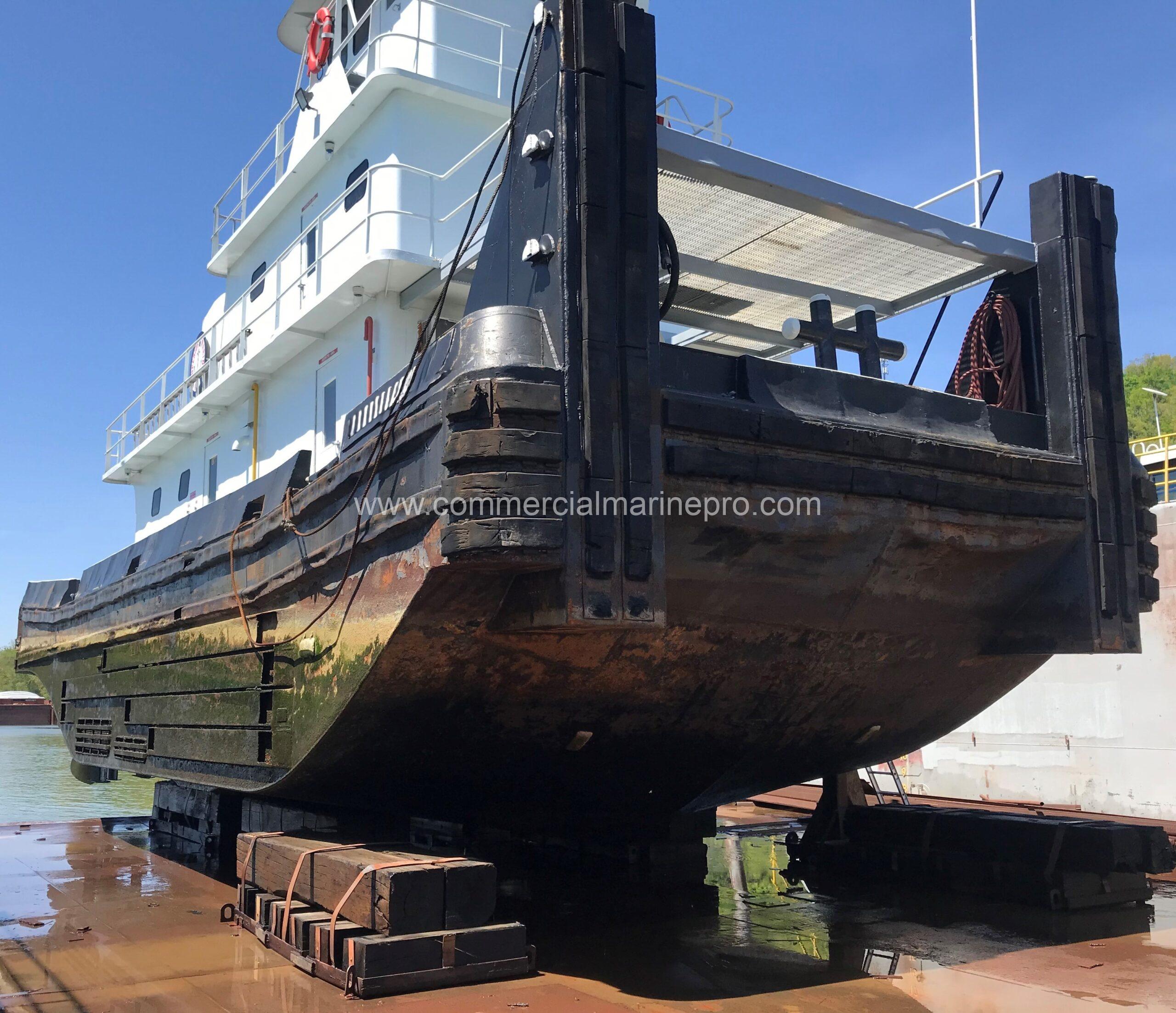 1250HP Push Boat Twin Screw