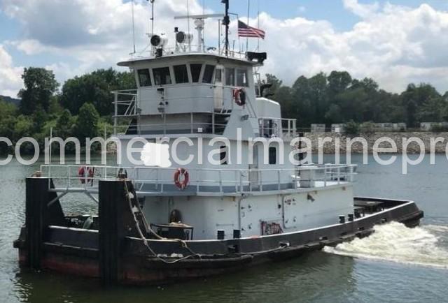 1320HP Push Boat Twin Screw