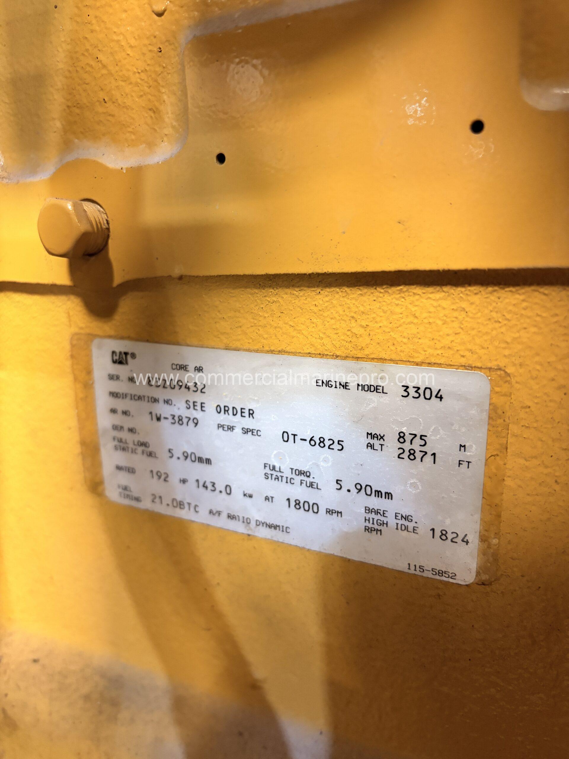 CAT 3304 Generator Industrial - Image 9