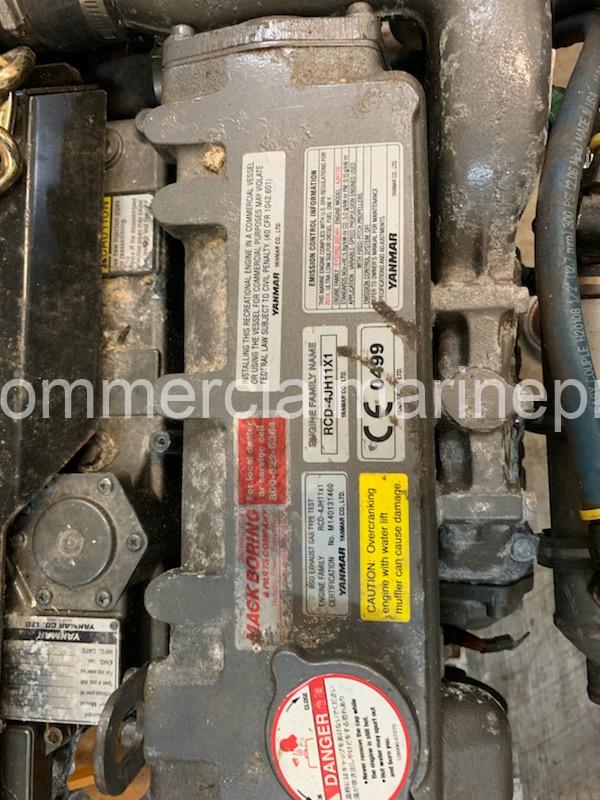 Single Yanmar 4JH 110 Marine Engine - Image 6