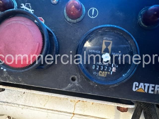 Pair of Rebuilt CAT 3406E Marine Propulsion Engines 800HP