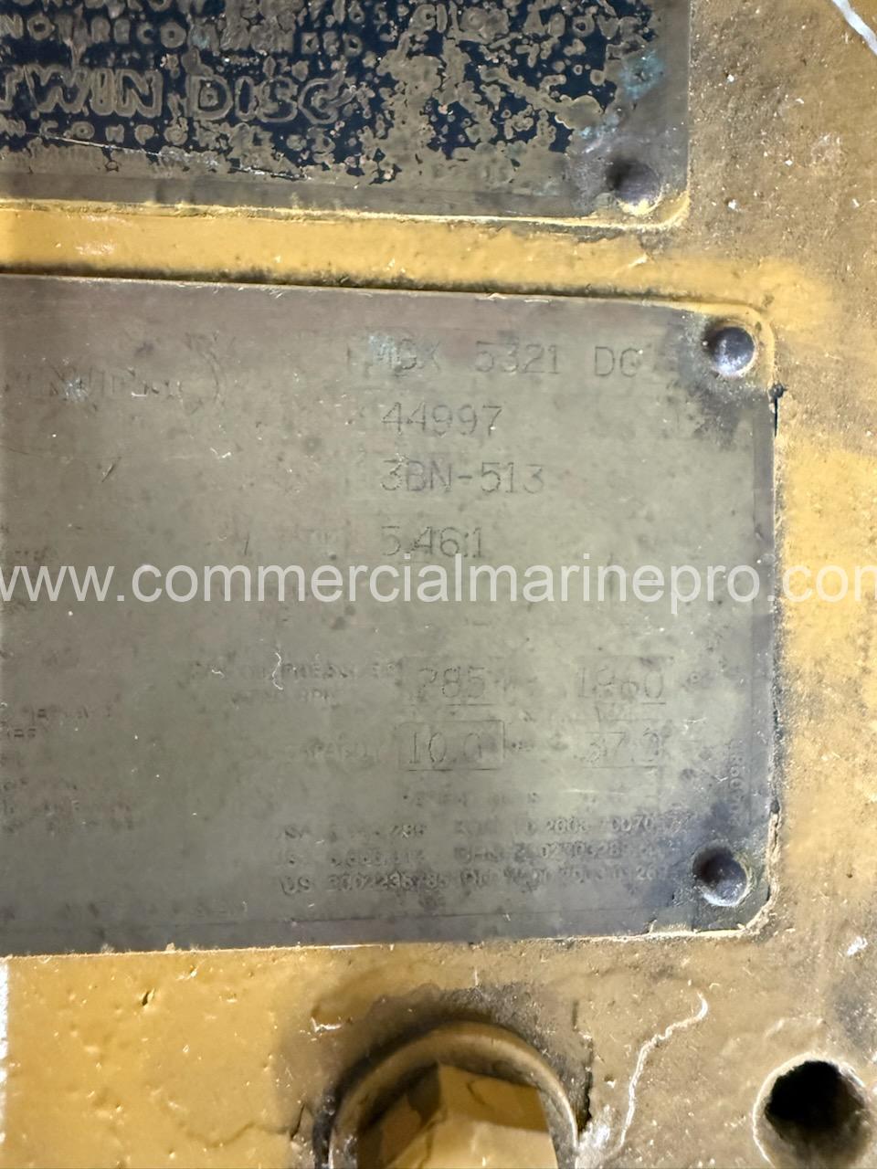 Twin Disc MGX 5321 DC Marine Transmission 5.46:1