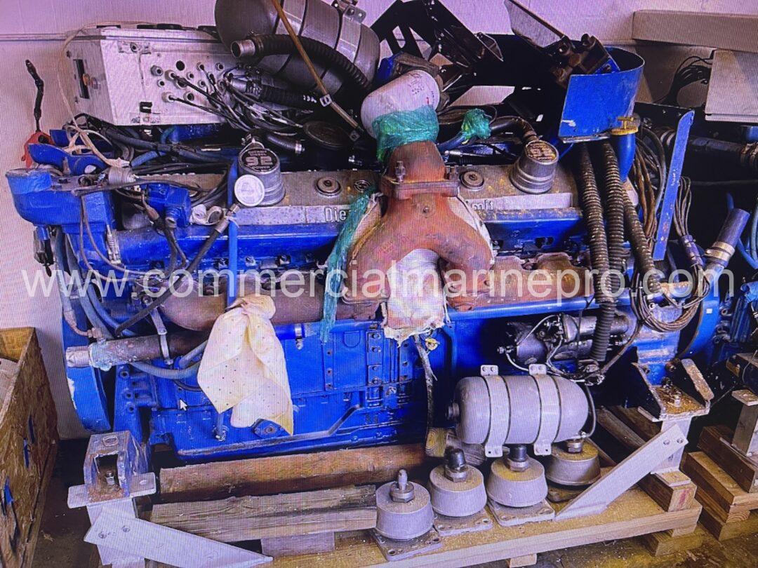 Pair Detroit 16v92 T Marine Propulsion Engines