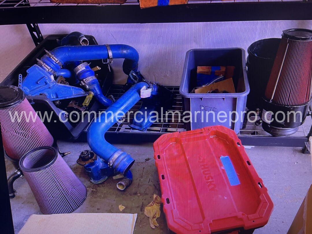 Pair Detroit 16v92 T Marine Propulsion Engines - Image 5