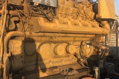 Pair CAT D398 Marine Engines - RTO - Low Hours from Rebuild