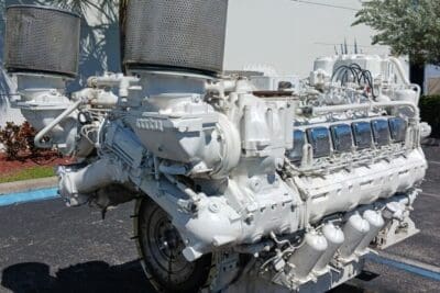 single or pair MTU 12V396 TE84 Marine propulsion engines