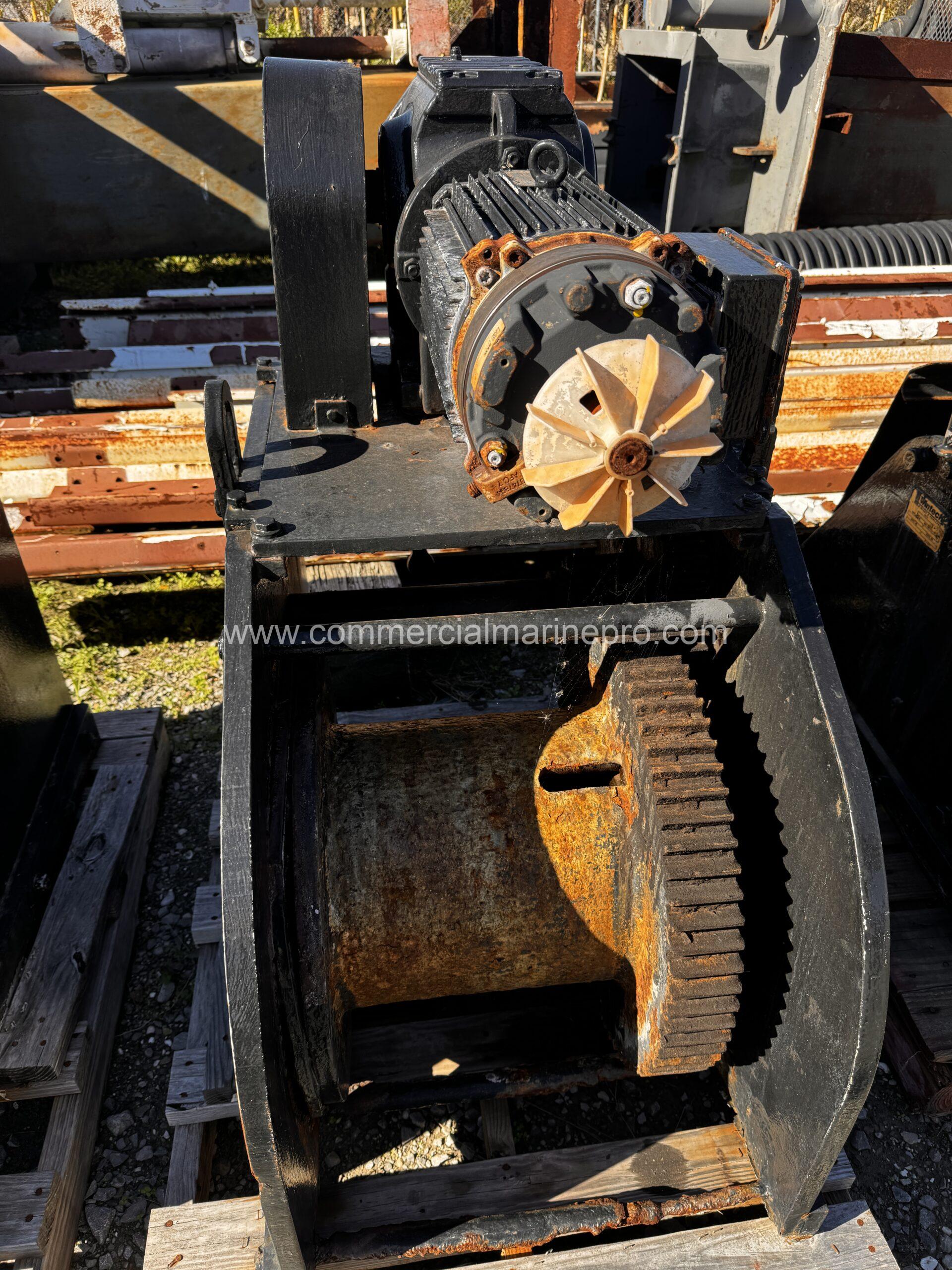 Pair of 65Ton Patterson Electric Deck Winches | Commercial Marine Pro