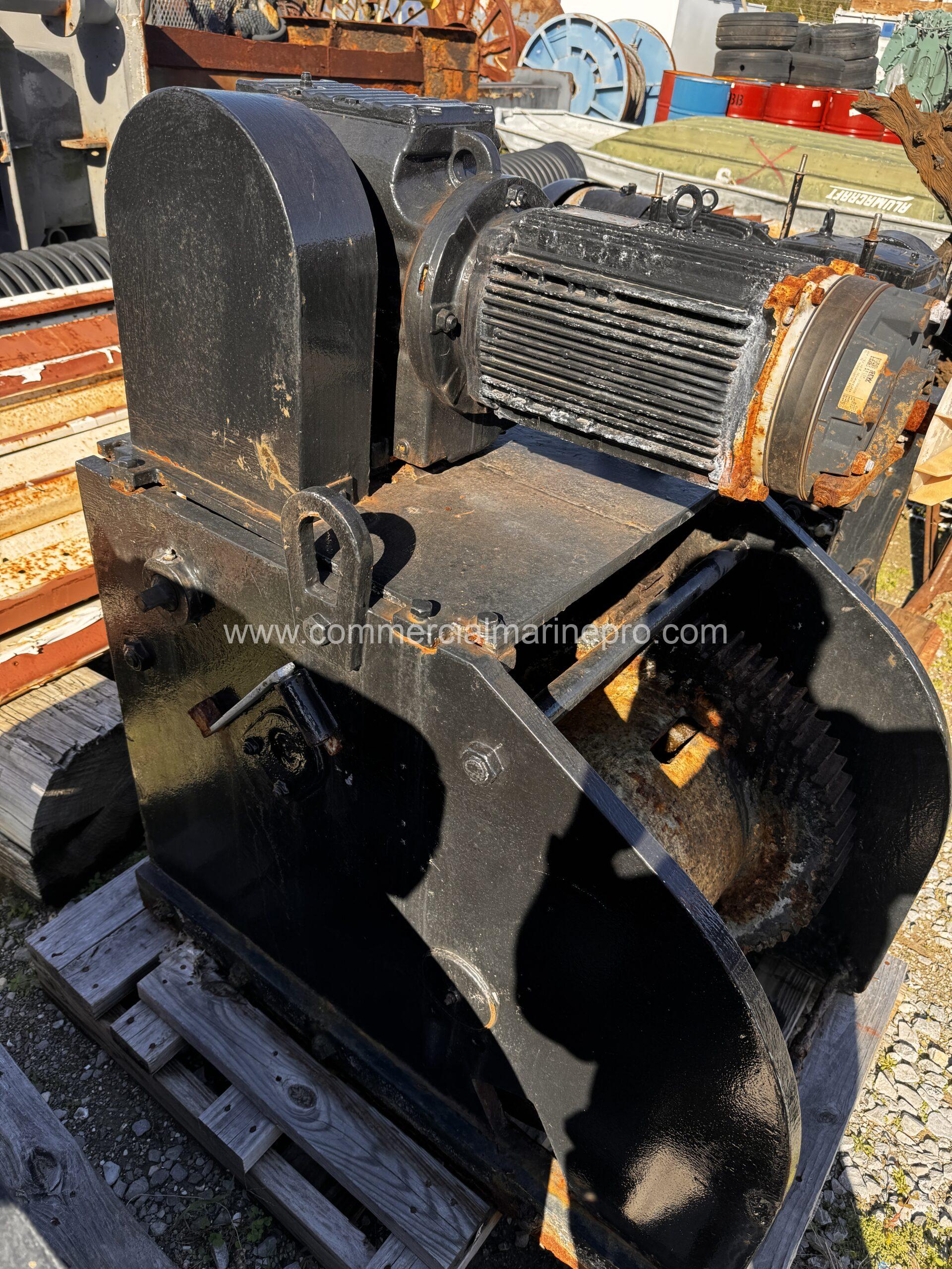 Pair of 65Ton Patterson Electric Deck Winches | Commercial Marine Pro