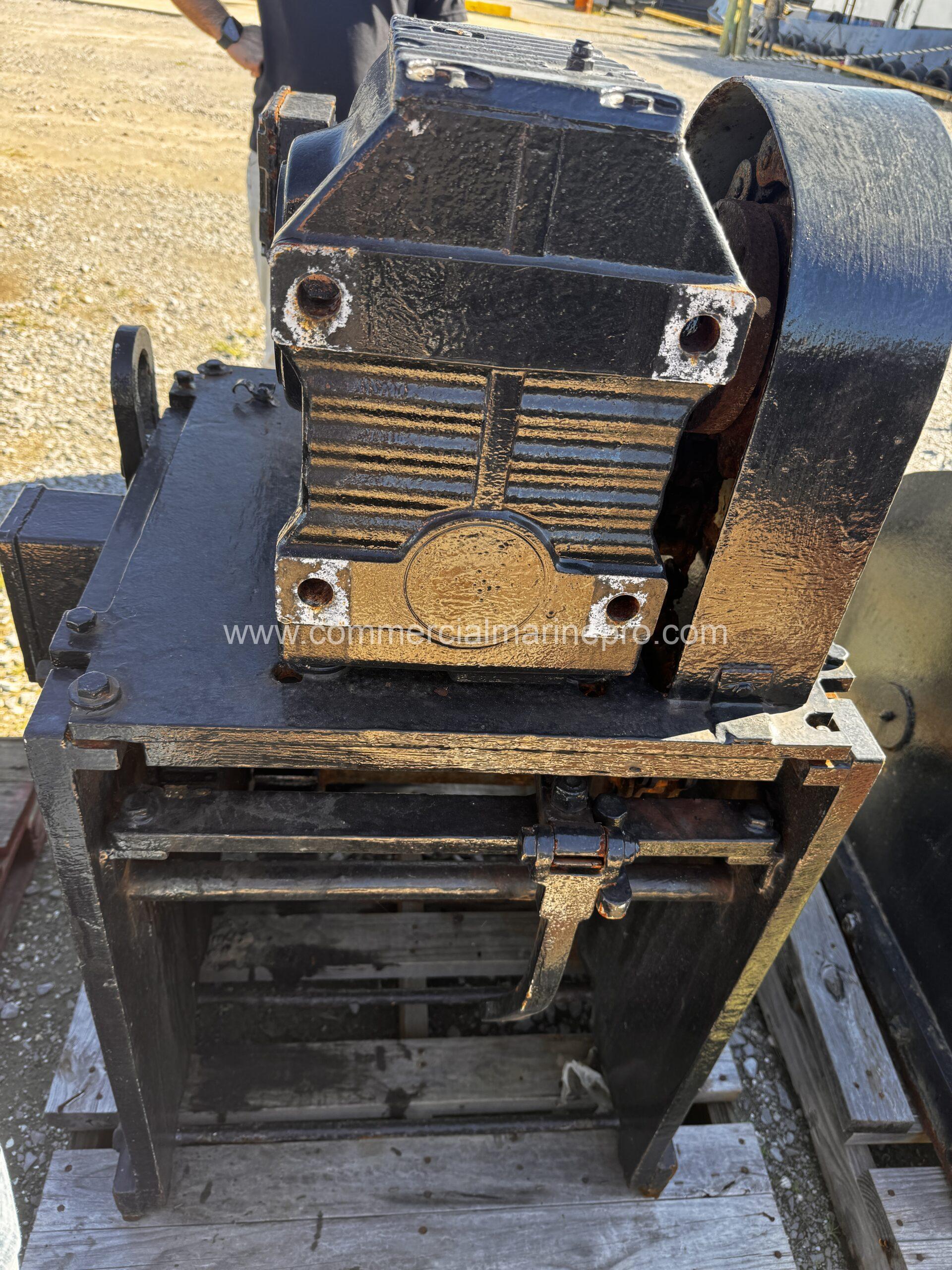Pair of 65Ton Patterson Electric Deck Winches | Commercial Marine Pro