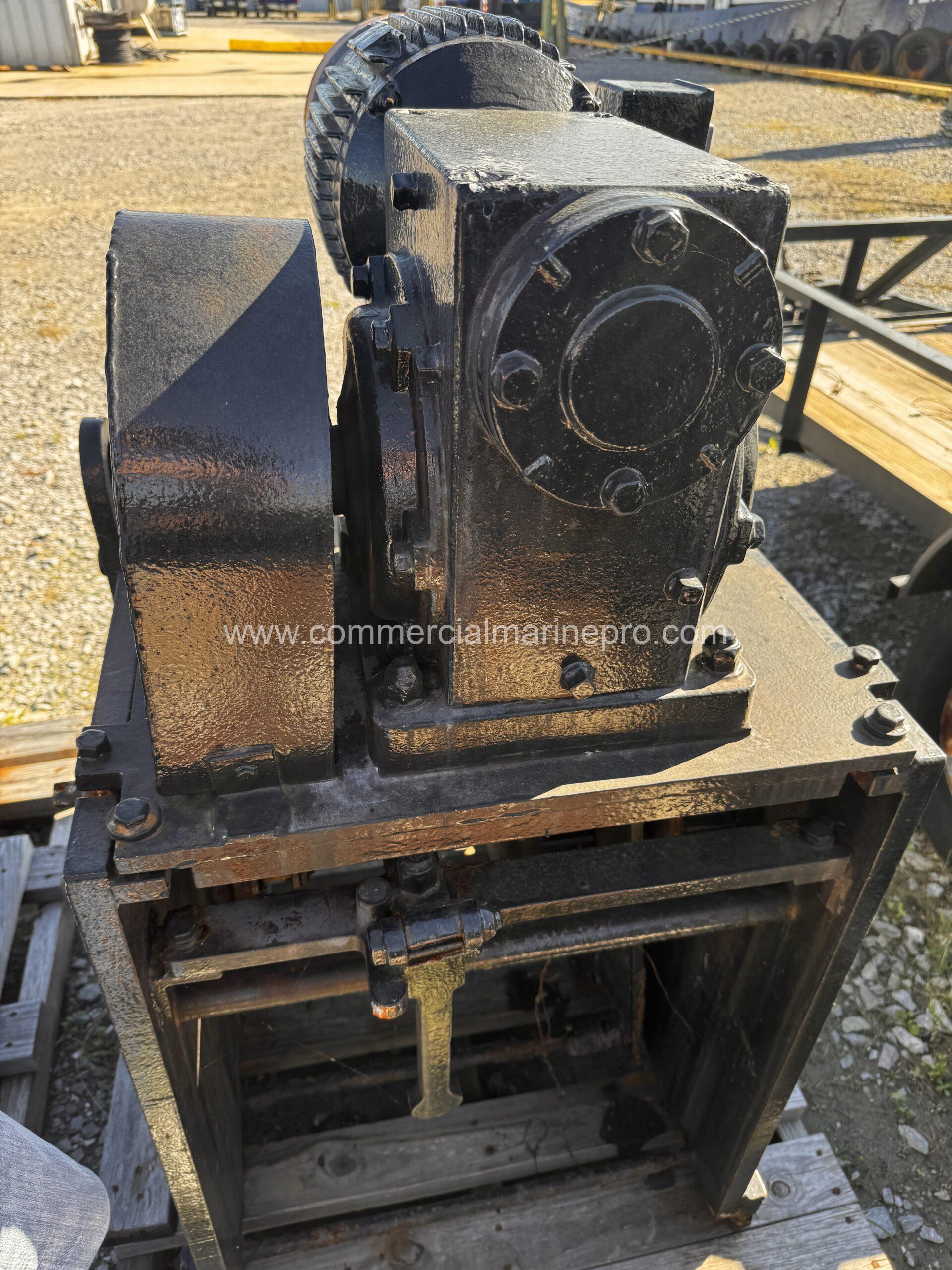 Pair of 65Ton Patterson Electric Deck Winches | Commercial Marine Pro
