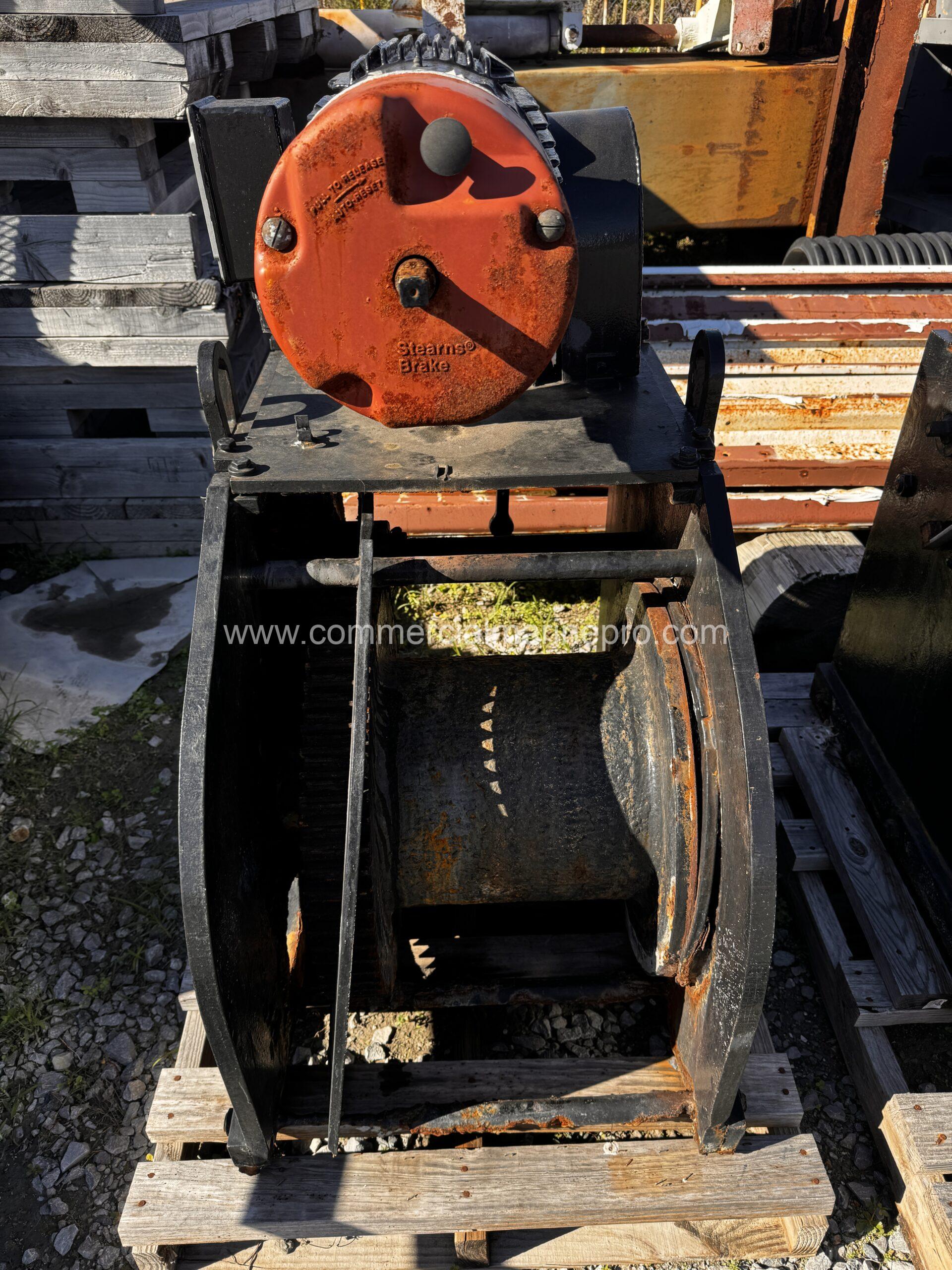 Pair of 65Ton Patterson Electric Deck Winches | Commercial Marine Pro