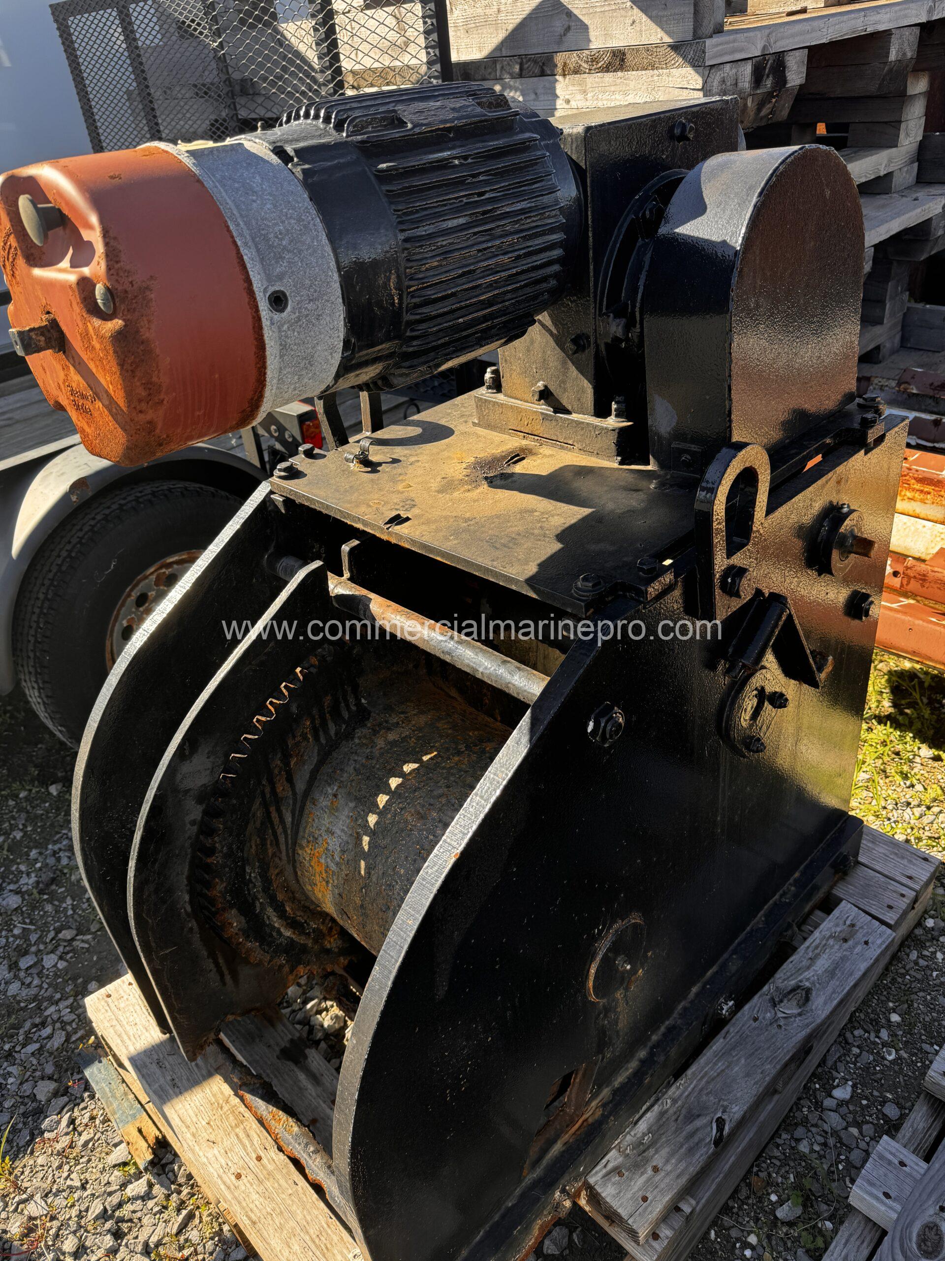 Pair of 65Ton Patterson Electric Deck Winches | Commercial Marine Pro
