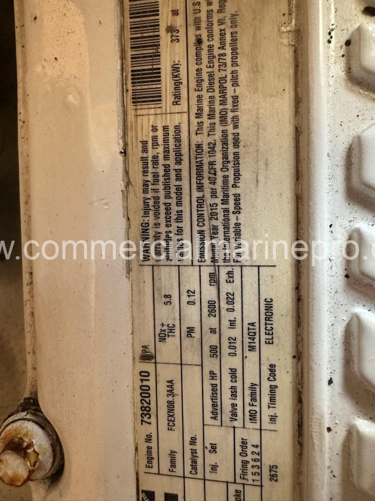 Single or Pair Cummins QSC 8.3 Marine Propulsion Engines - Image 16