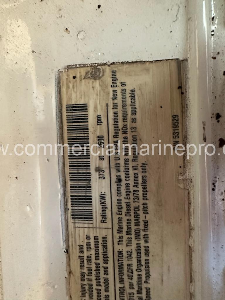 Single or Pair Cummins QSC 8.3 Marine Propulsion Engines - Image 18