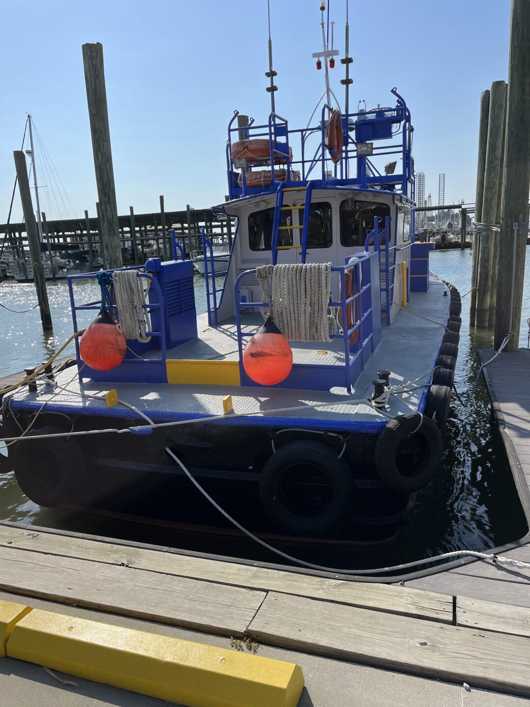 45 ft crewboat breaux bay craft