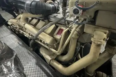 Pair Cummins KTA50 M2 Marine Propulsion Engines