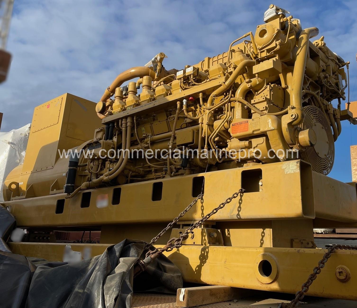 Pair CAT 3516C HD Diesel Gen Engines ABS Tier 2 - Image 19