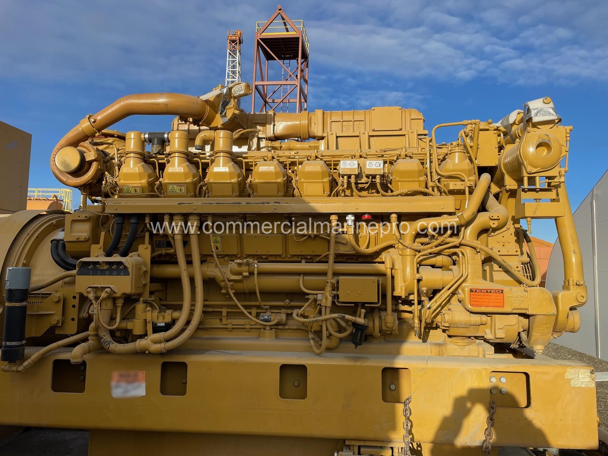Pair CAT 3516C HD Diesel Gen Engines ABS Tier 2 - Image 18