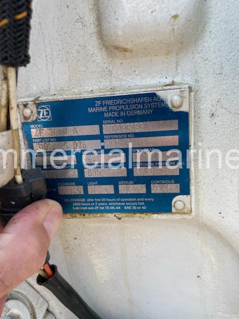 Pair CAT C32 Marine Propulsion Engines 1800HP w ZF Gears - Image 14