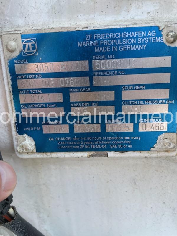 Pair CAT C32 Marine Propulsion Engines 1800HP w ZF Gears - Image 15