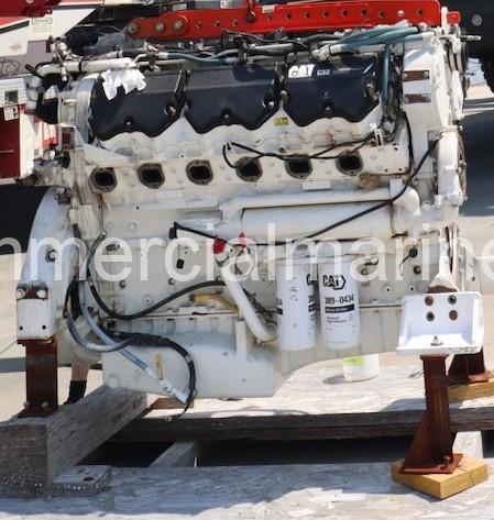 Pair CAT C32 Marine Propulsion Engines 1800HP w ZF Gears